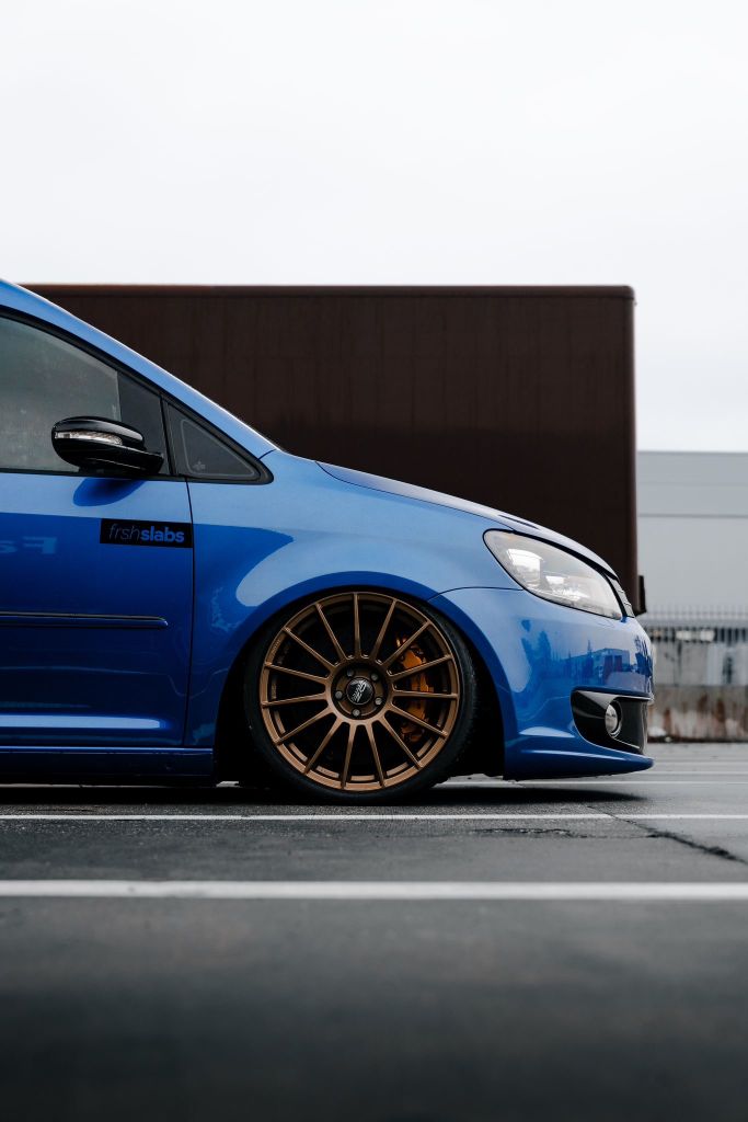 Caddy mk3 airride bronze wheels bigbrake