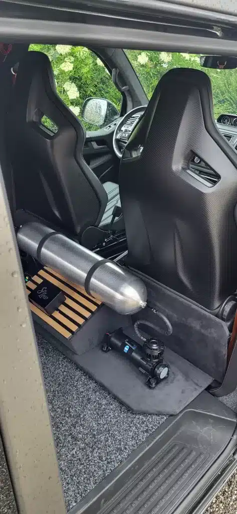 Transporter interior styling seats airride solow