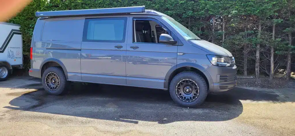 Transporter styling lifted off road wheels