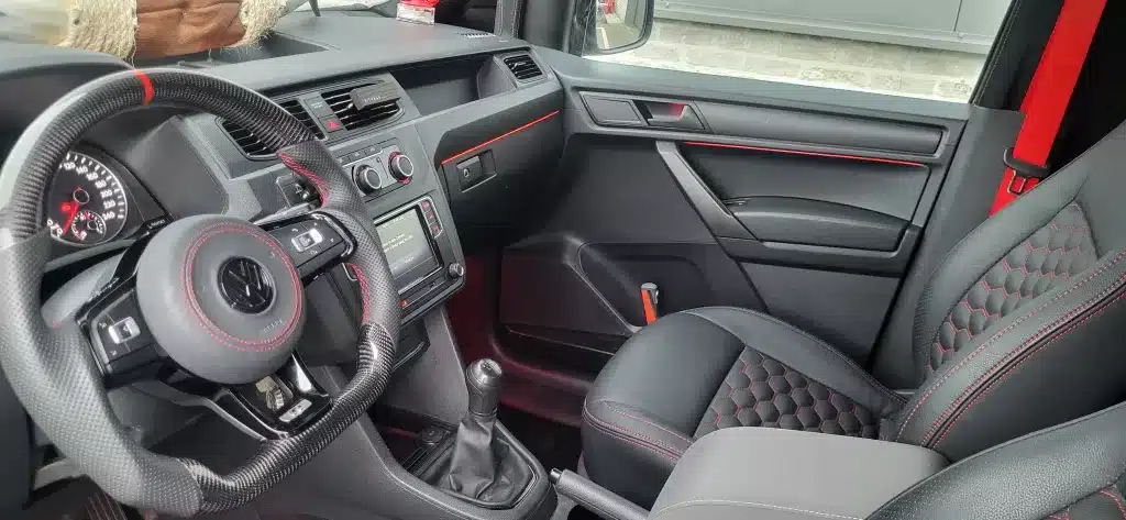 caddy interior styling steering wheel